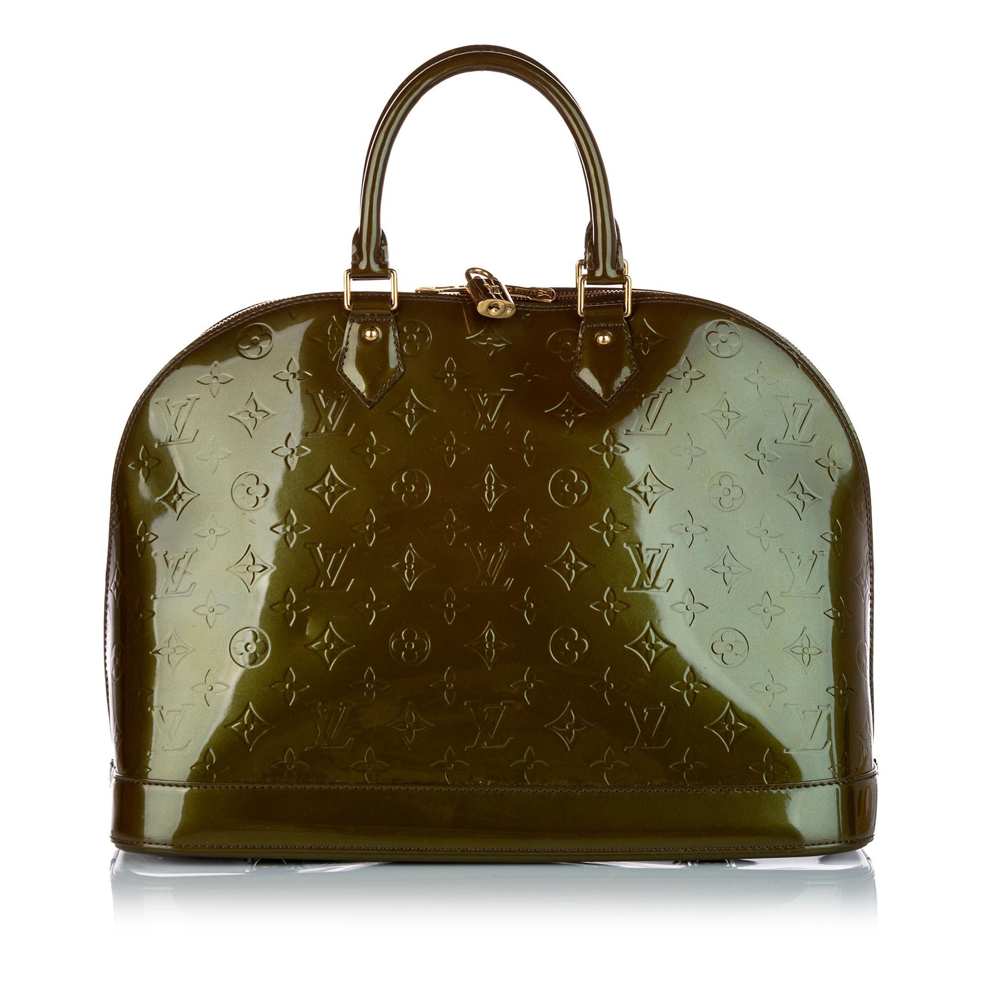 Louis Vuitton Monogram Vernis Alma MM