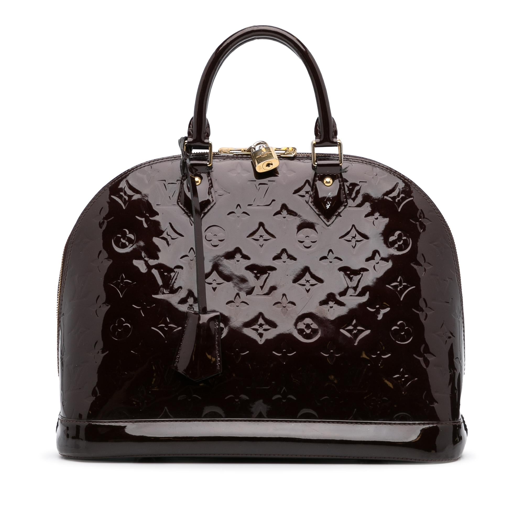 Louis Vuitton Monogram Vernis Alma PM