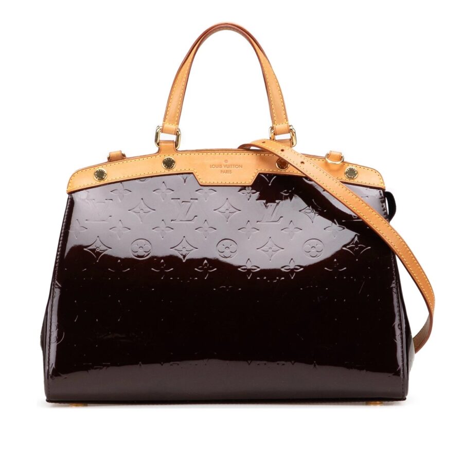 LOUIS VUITTON MONOGRAM VERNIS LEATHER BREA MM BAG | Studio Nafay