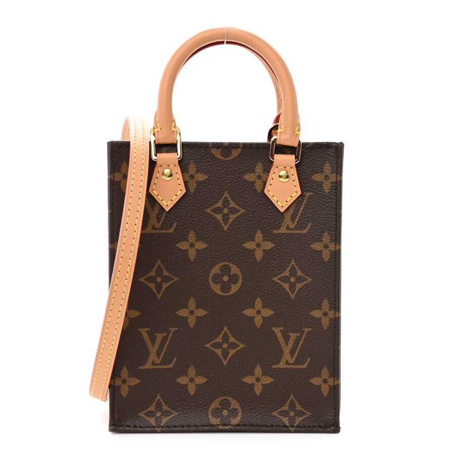 LOUIS VUITTON MONOGRAM PETIT SAC PLAT HANDBAG | Studio Nafay