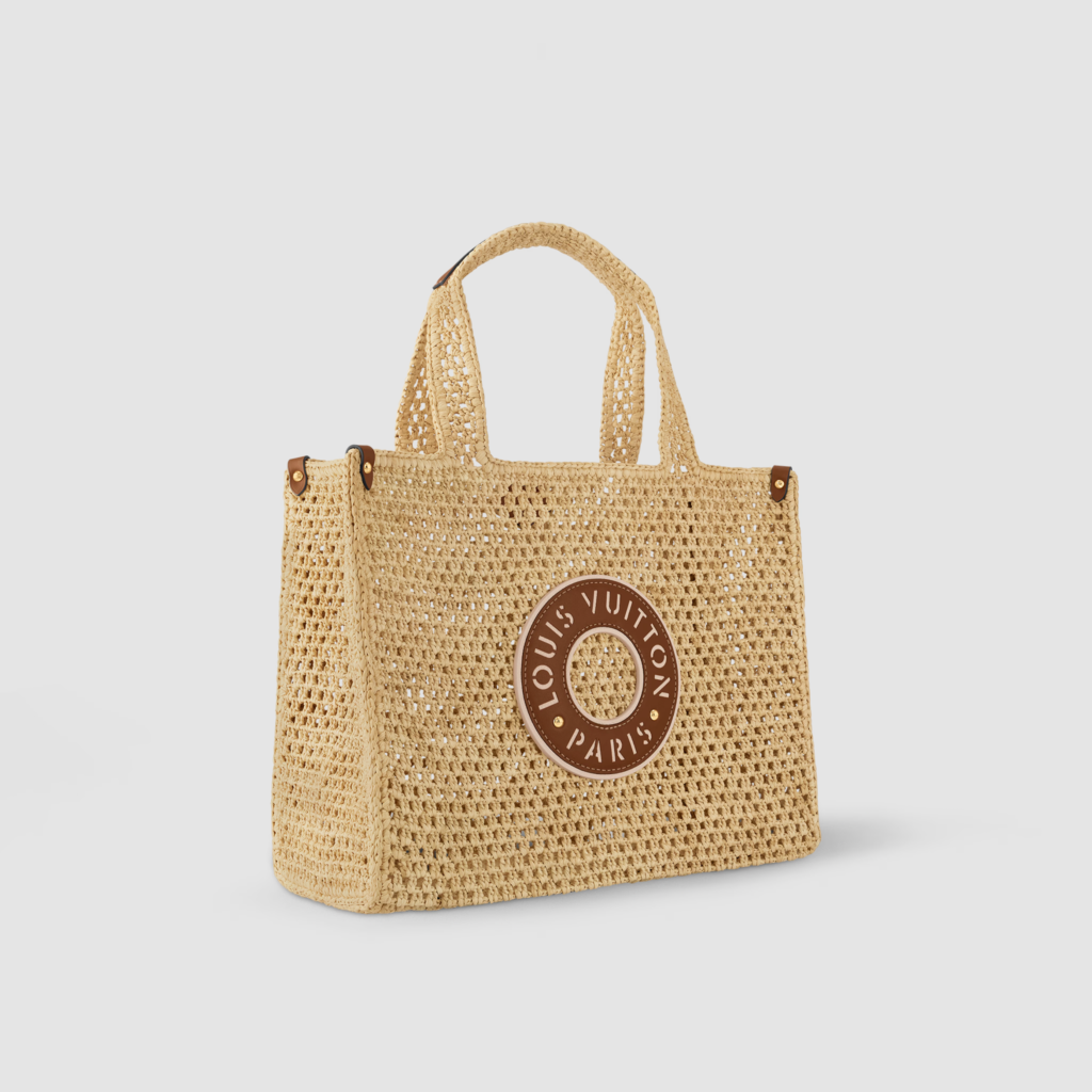 Louis Vuitton By The Pool Raffia OnTheGo MM Tote - Product Image 2