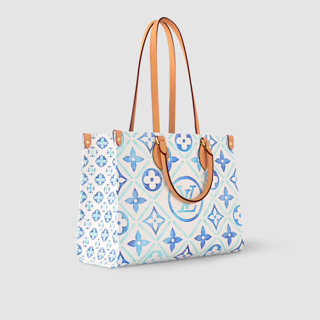 Louis Vuitton By The Pool Tiles Canvas OnTheGo MM Tote - Product Image 2