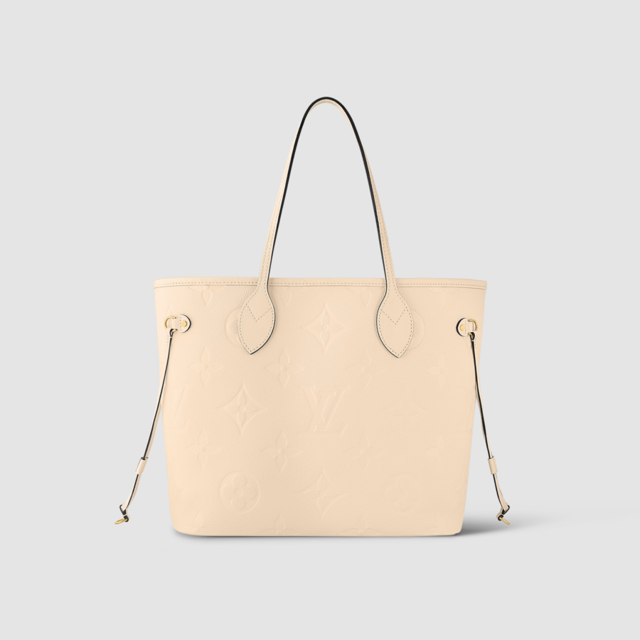 Louis Vuitton Cream Neverfull MM Tote | Studio Nafay