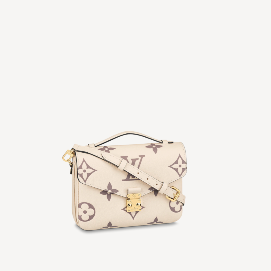 Louis Vuitton Cream Pochette Metis Crossbody | Studio Nafay
