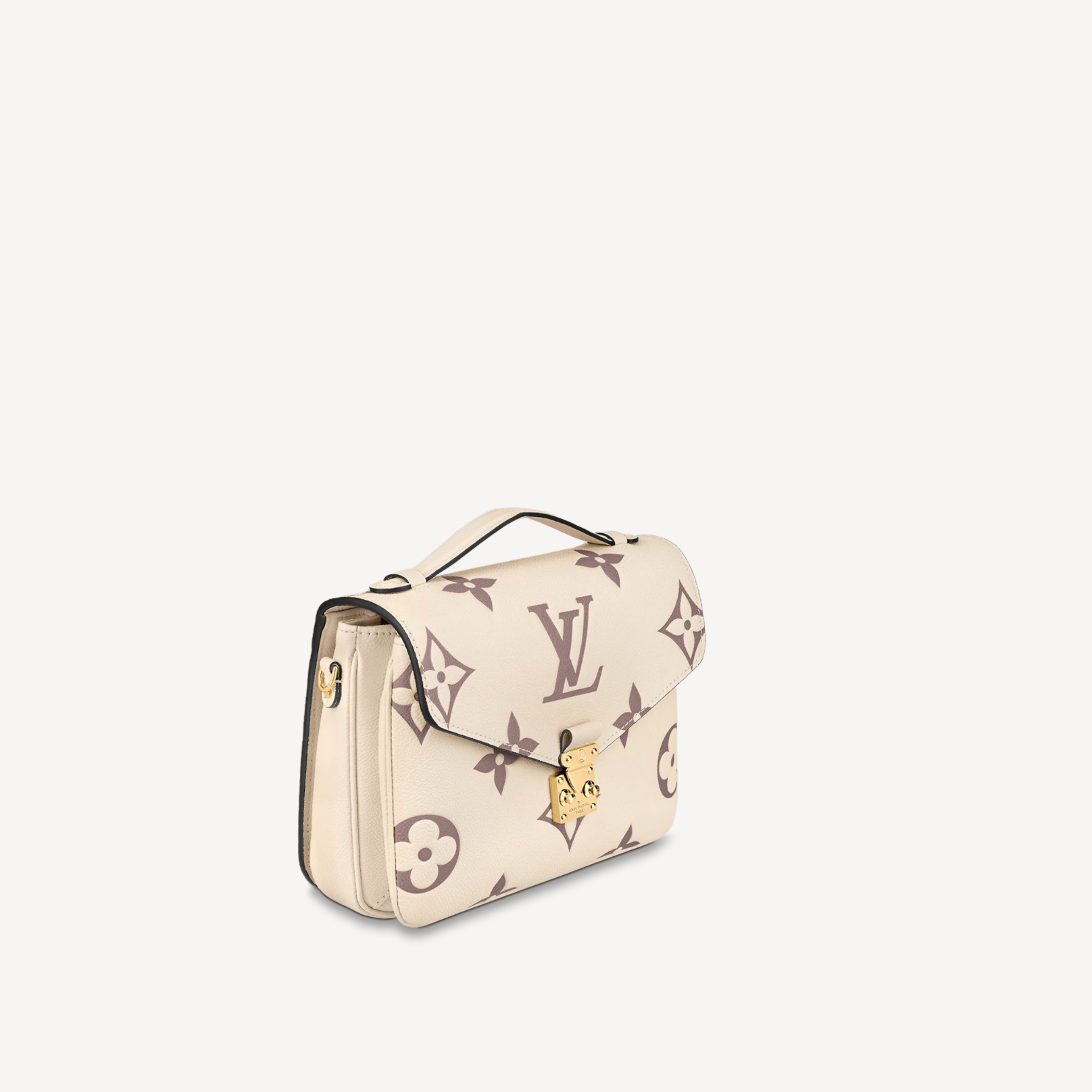 Louis Vuitton Cream Pochette Metis Crossbody