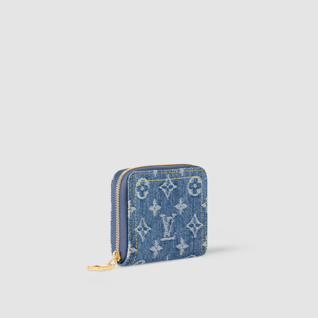 Louis Vuitton Denim Blue Zippy Coin Purse - Product Image 2