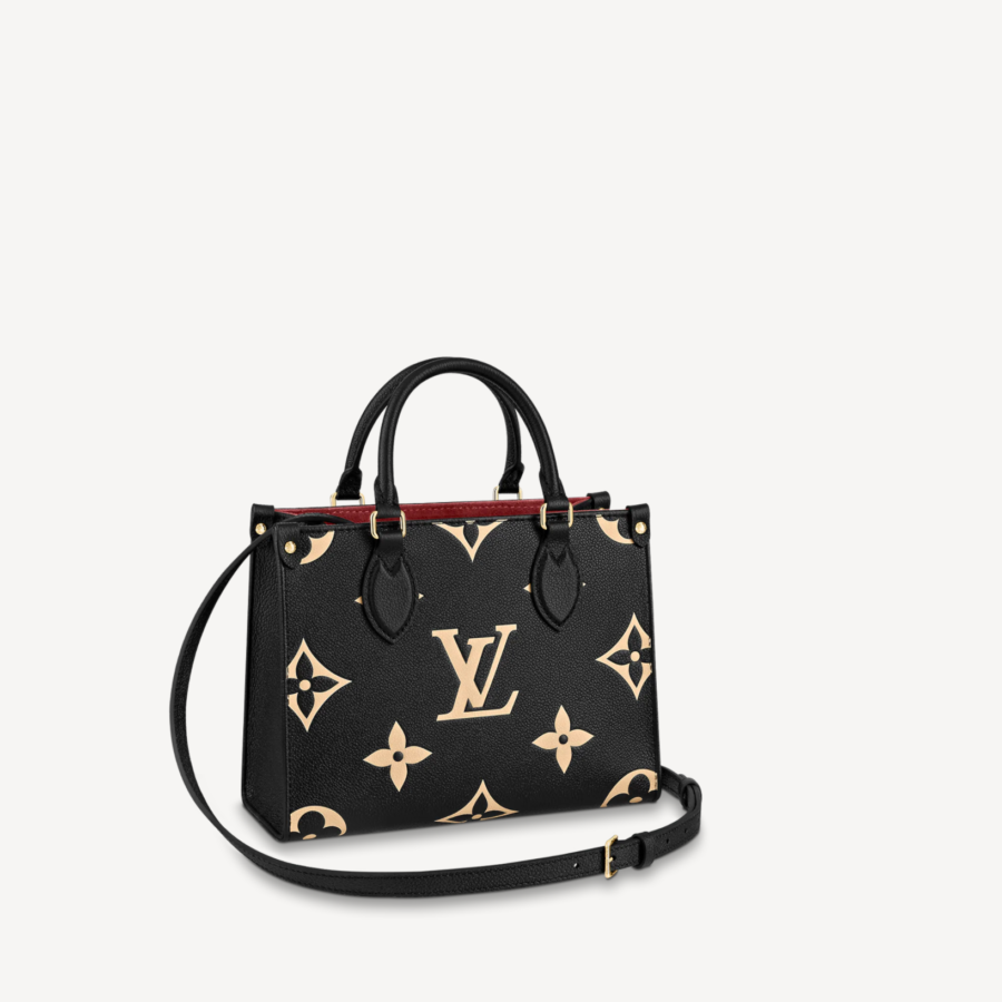 Louis Vuitton Black Empreinte Onthego PM Tote | Studio Nafay