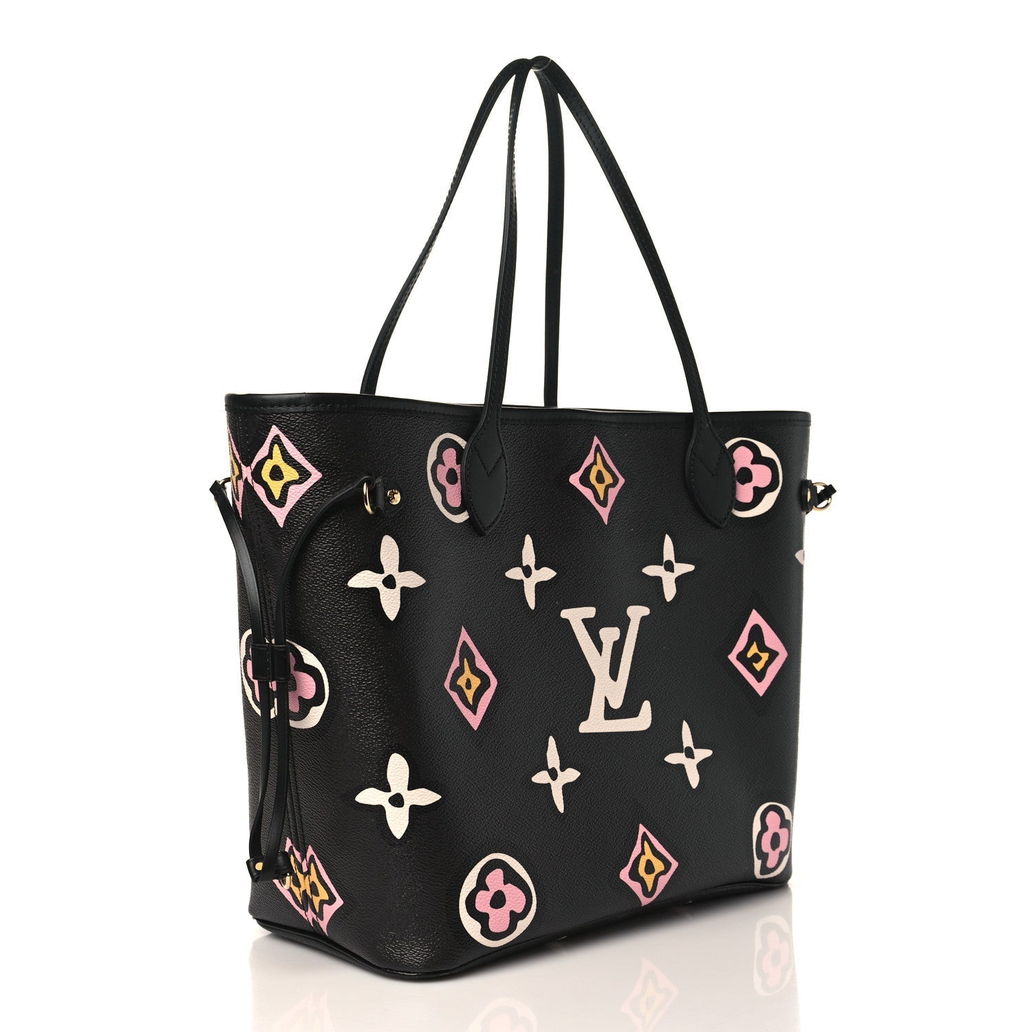 Louis Vuitton Neverfull Wild at Heart illustration Tote