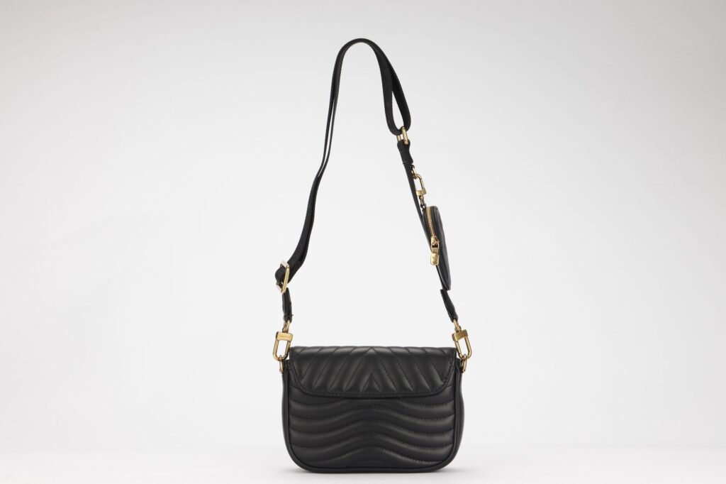Louis Vuitton New Wave Multi Pochette ( ) Noir Color, with Strap, Chain, Dust Cover & Box Clutch - Product Image 2