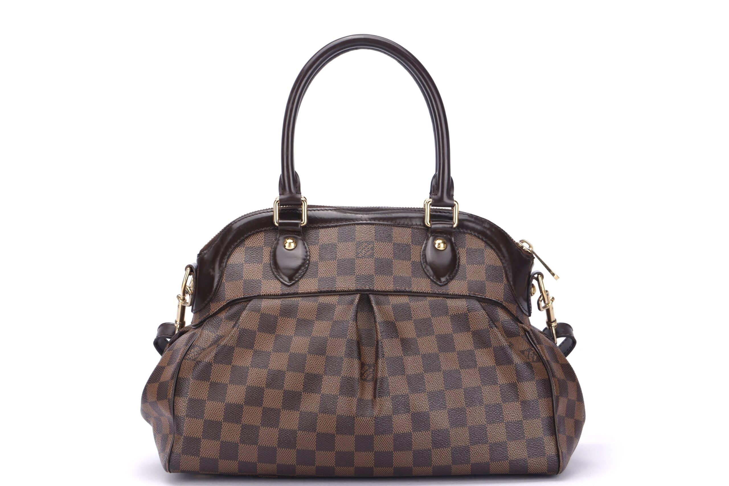 LOUIS VUITTON TREVI ( ) PM SIZE, DAMIER ÉBÈNE CANVAS, WITH STRAP, NO DUST COVER Handbag