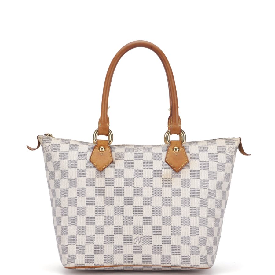 LOUIS VUITTON SALEYA ( ) PM SIZE DAMIER AZUR CANVAS, NO DUST COVER Handbag | Studio Nafay