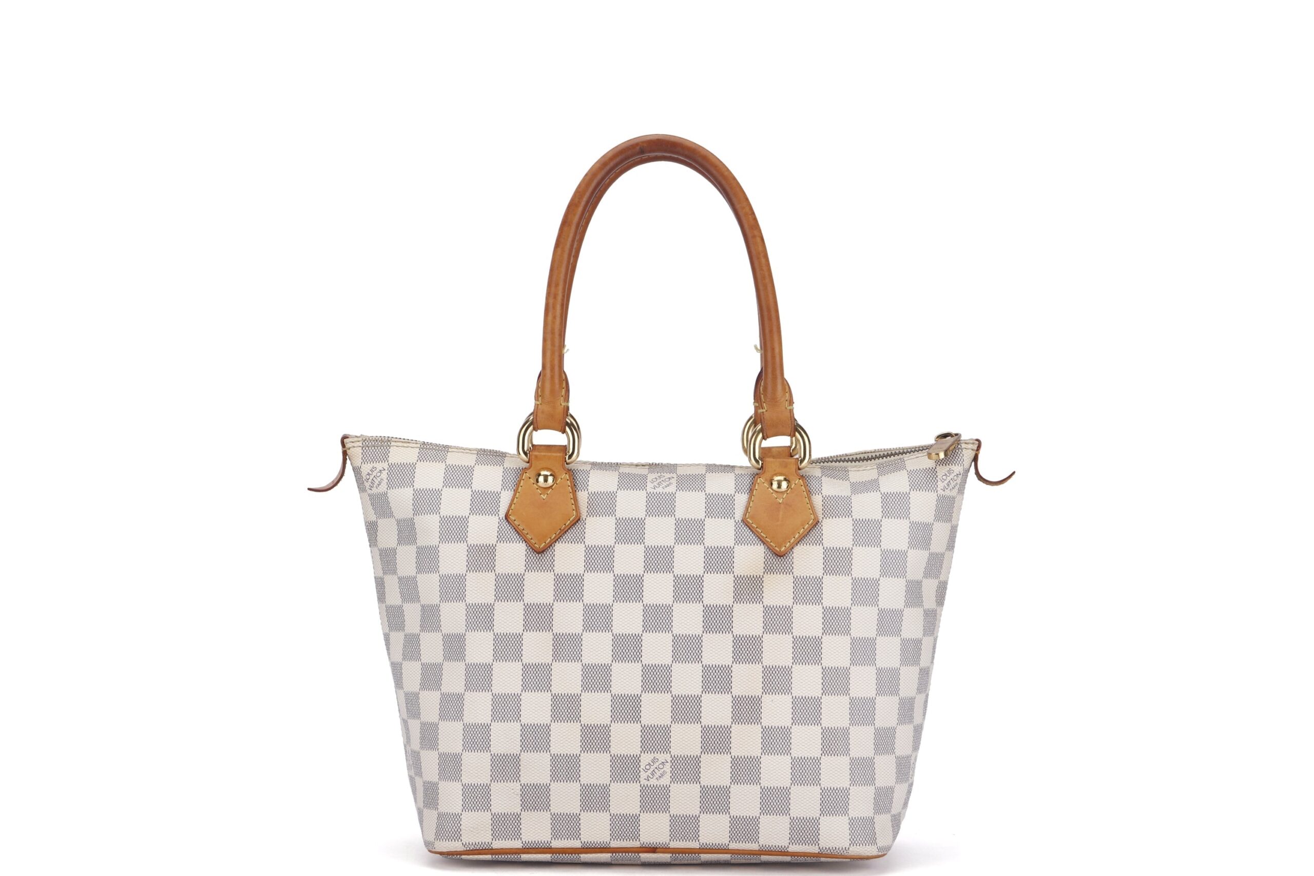 LOUIS VUITTON SALEYA ( ) PM SIZE DAMIER AZUR CANVAS, NO DUST COVER Handbag