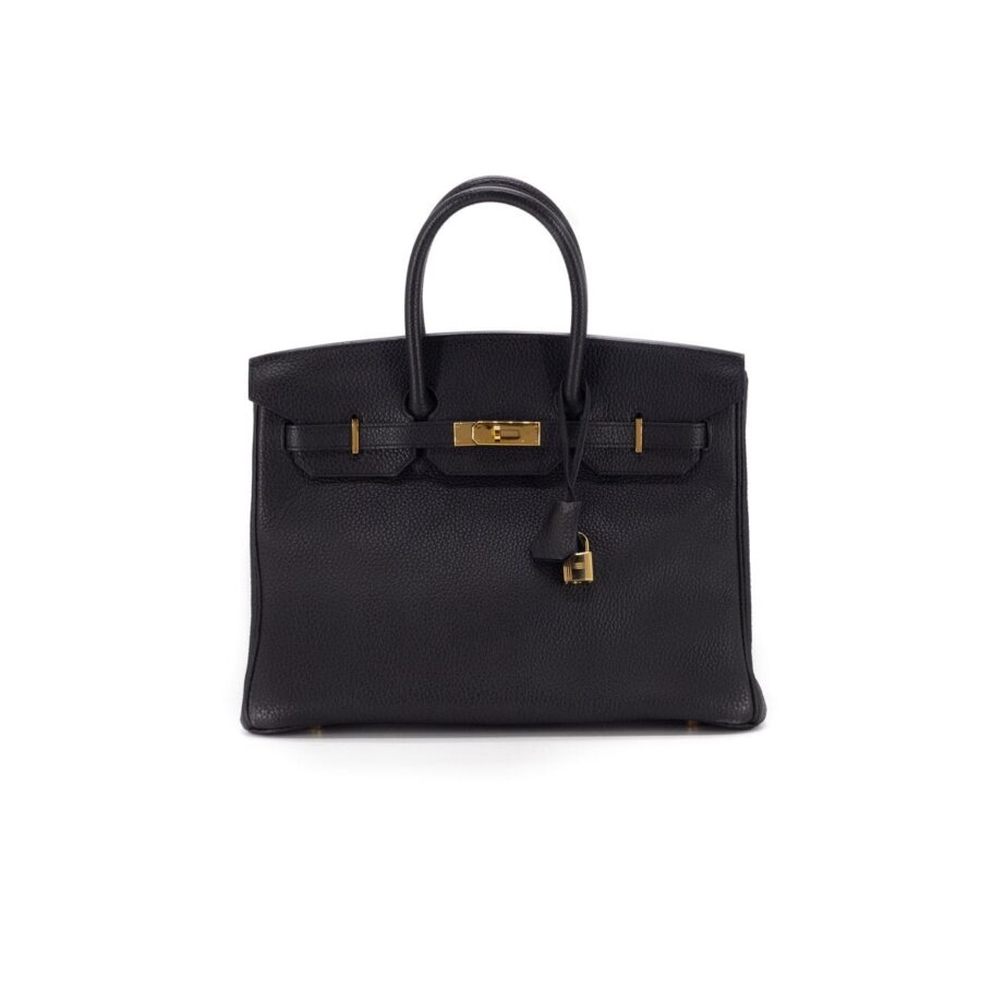 Hermes Birkin 35 Togo Black - [B] Stamp | Studio Nafay