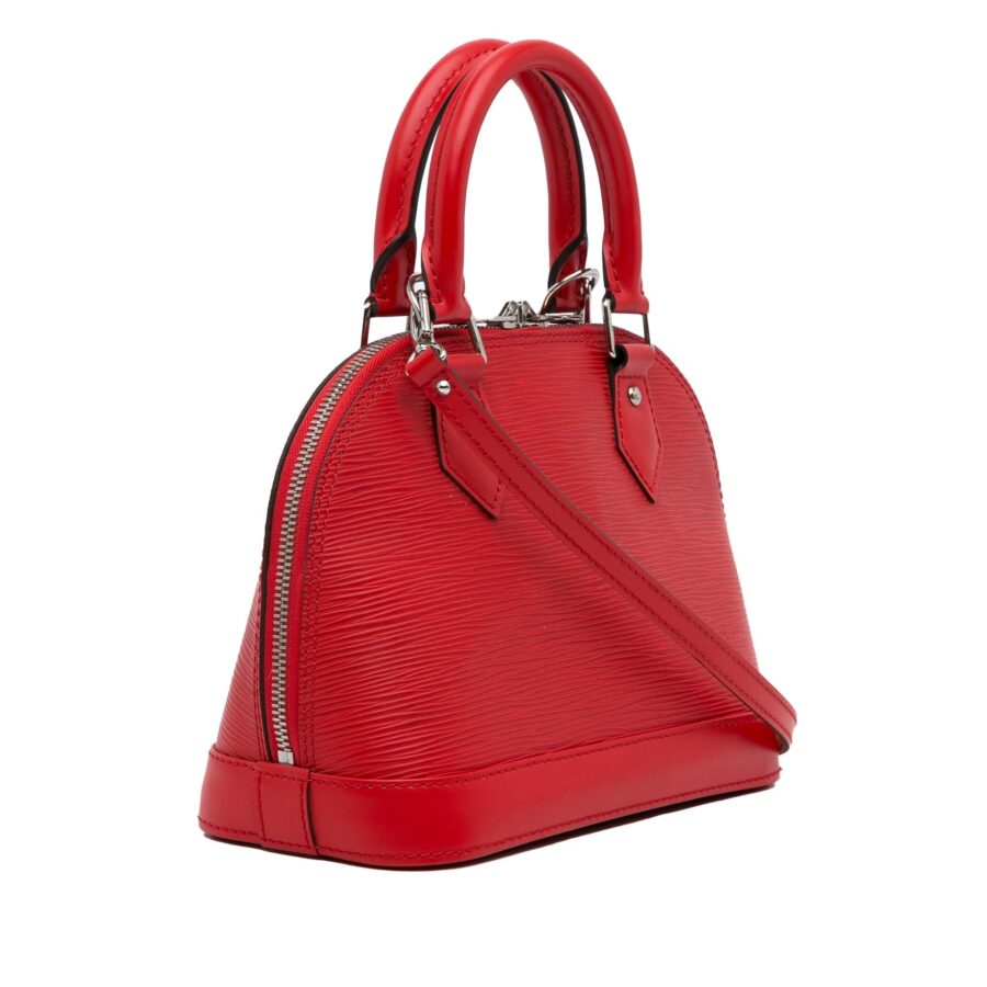 Red Louis Vuitton Epi Alma BB Satchel | Studio Nafay