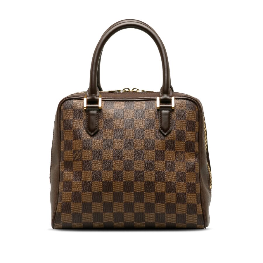Brown Louis Vuitton Damier Ebene Brera HandBag | Studio Nafay