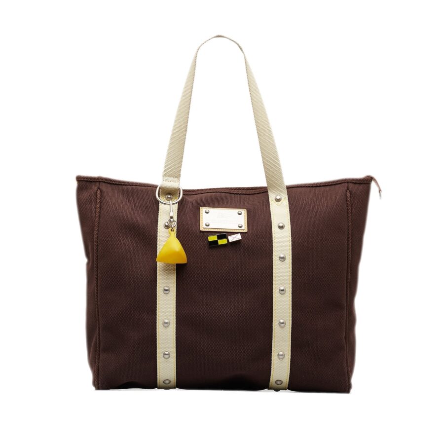 Brown Louis Vuitton Antigua Cabas GM Tote Bag | Studio Nafay