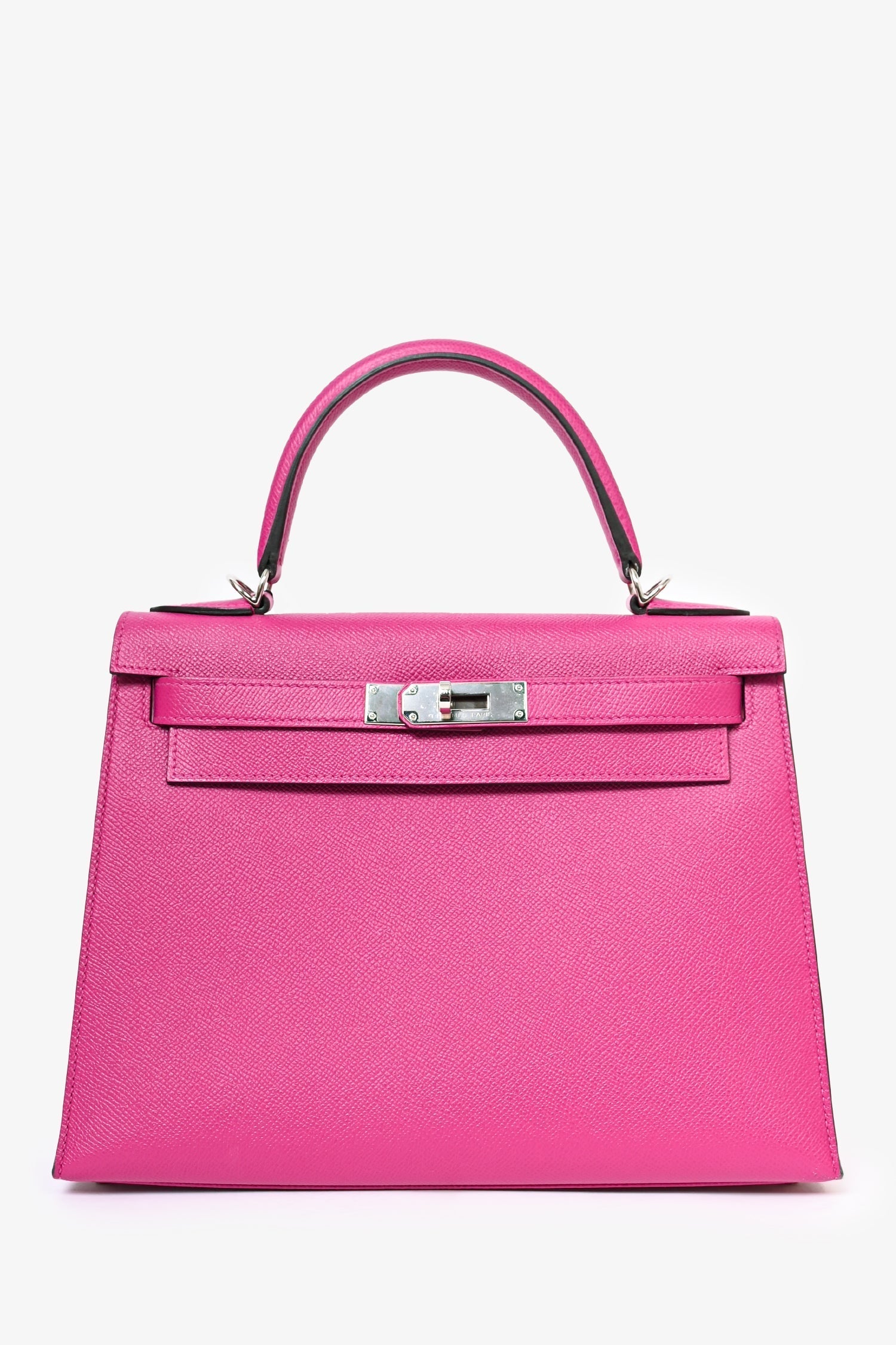 Hermès Rose Poupre Epsom Leather Sellier Kelly 28