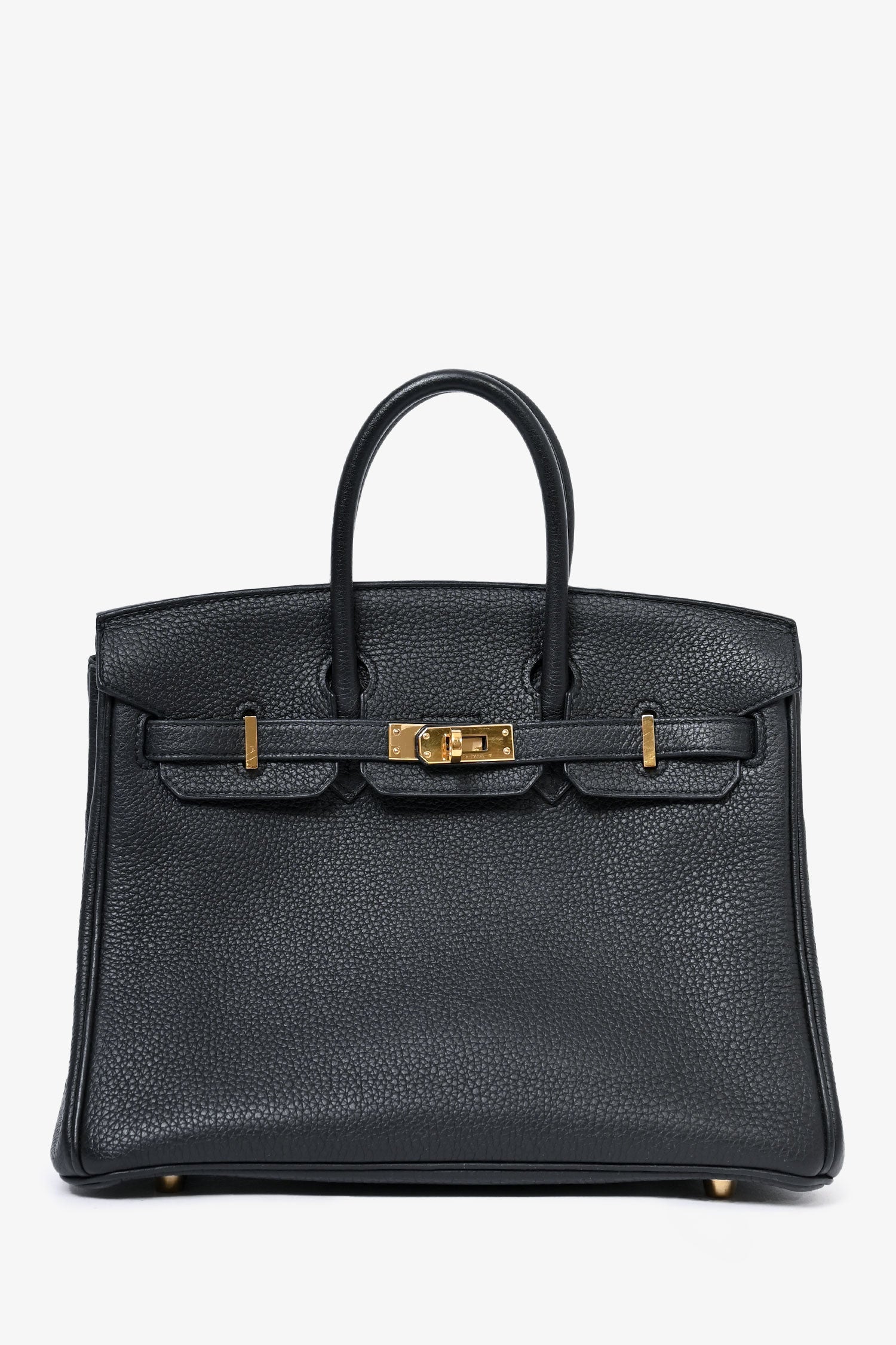 Hermès Black Togo Leather Birkin 25