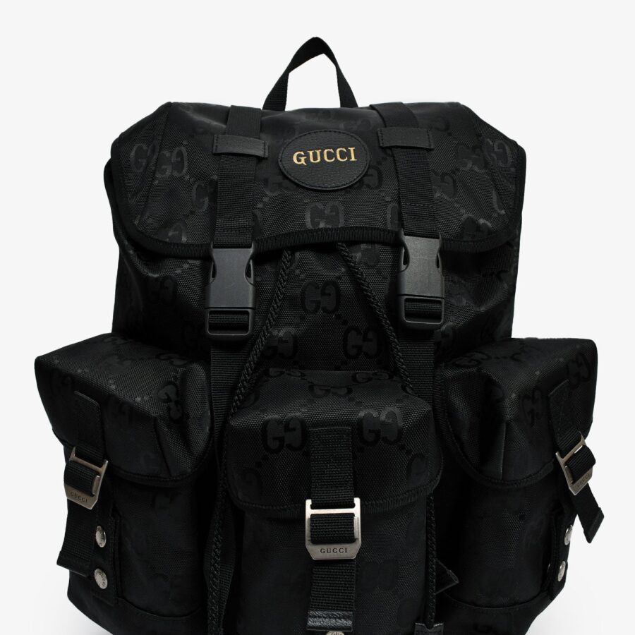 Gucci Black GG Nylon Off The Grid Backpack | Studio Nafay