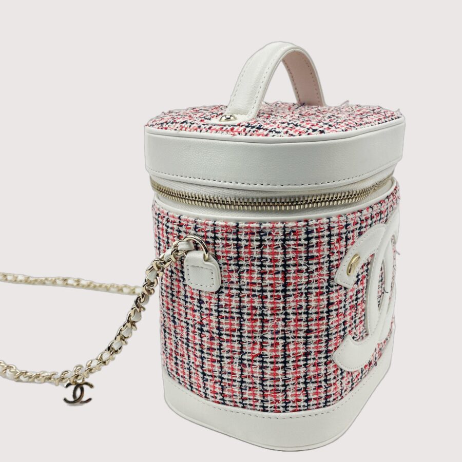 CHANEL Gold CC Mania Vanity Case -OUTLET ITEM FINAL SALE | Studio Nafay