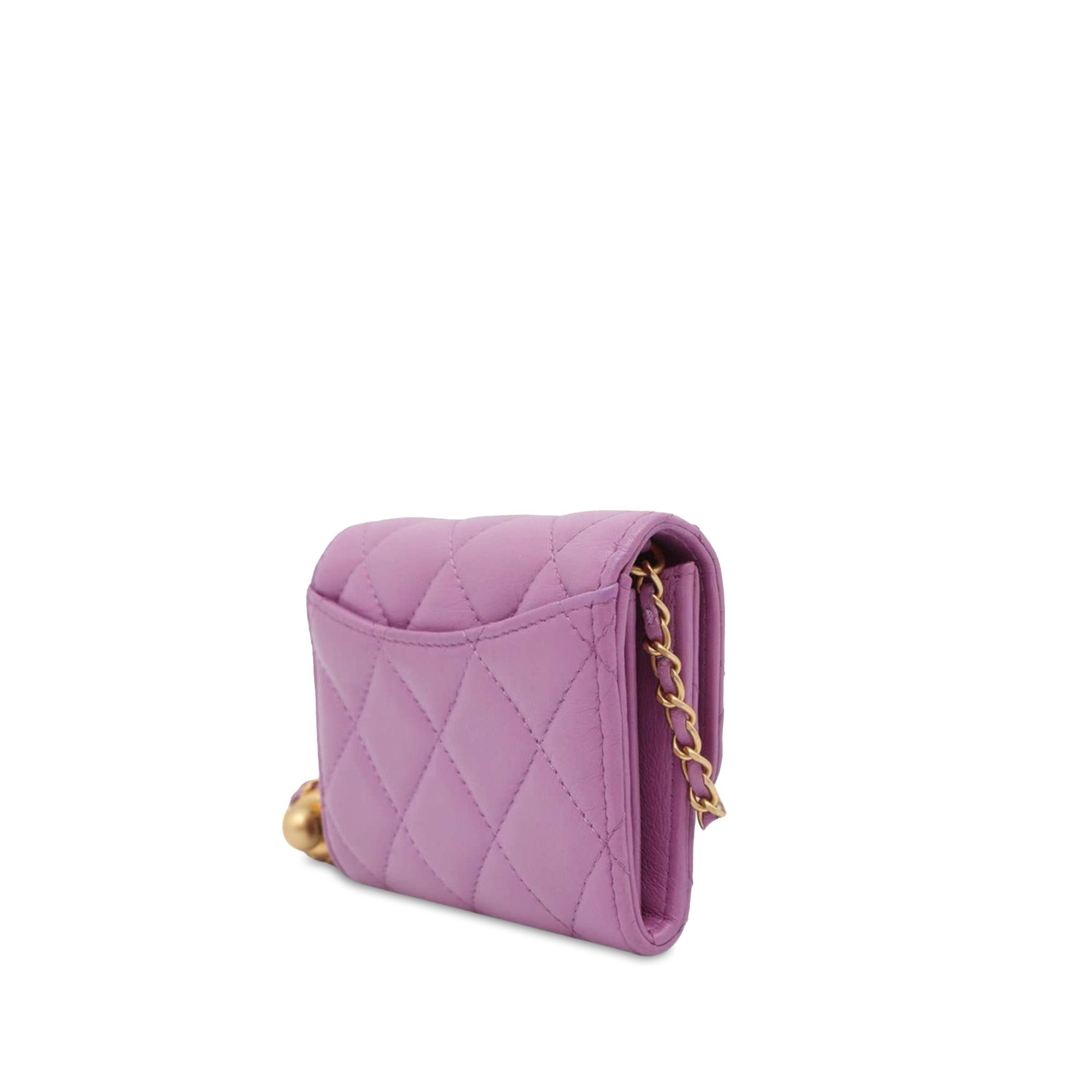 Chanel Pearl Crush Mini Lambskin Crossbody Bag