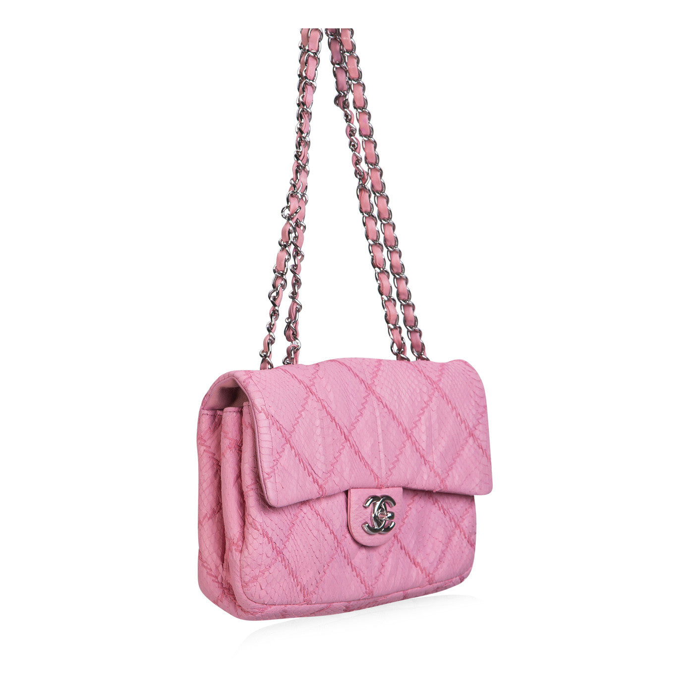 Classic Python Flap Bag - Product Image 2