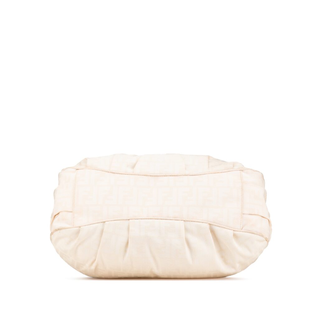 White Fendi Large Zucca Canvas Mia Tote - Product Image 2
