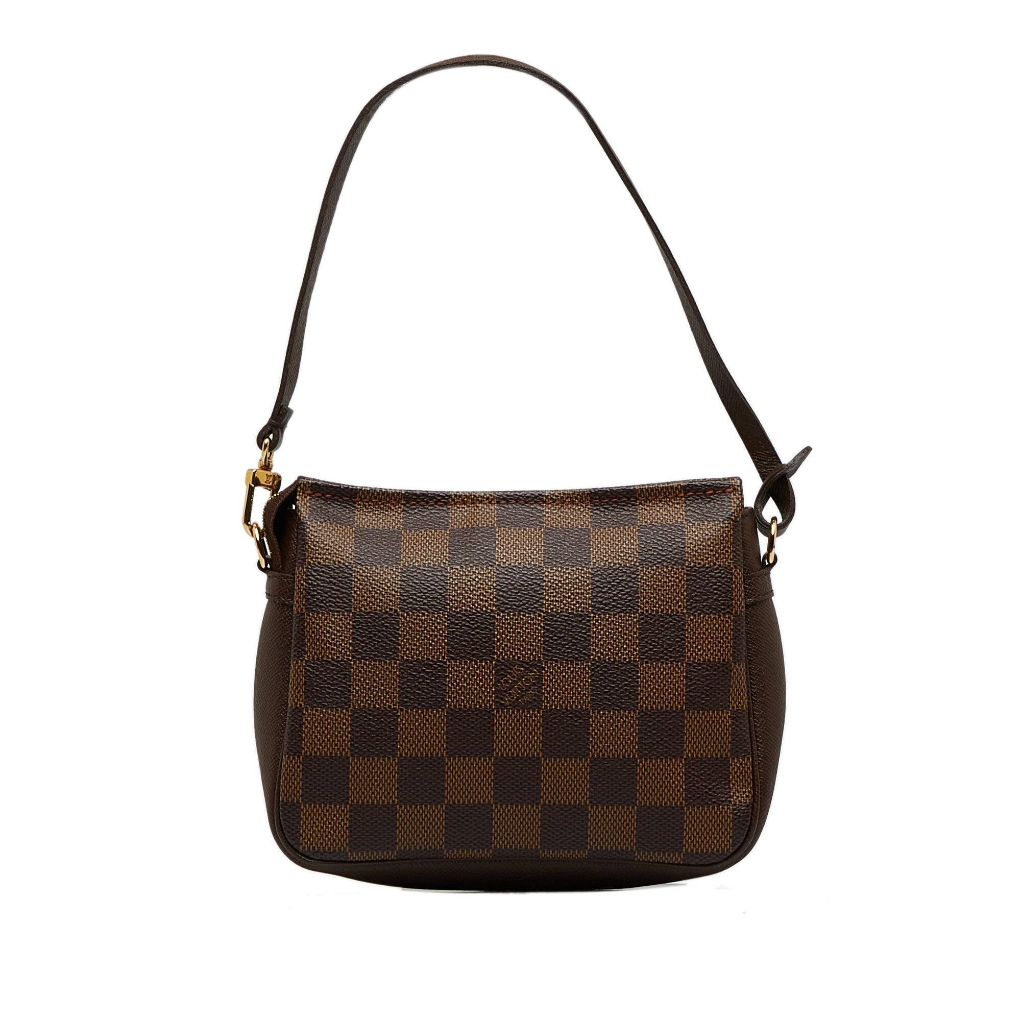 LOUIS VUITTON Damier Ebene Pochette Trousse Handbag