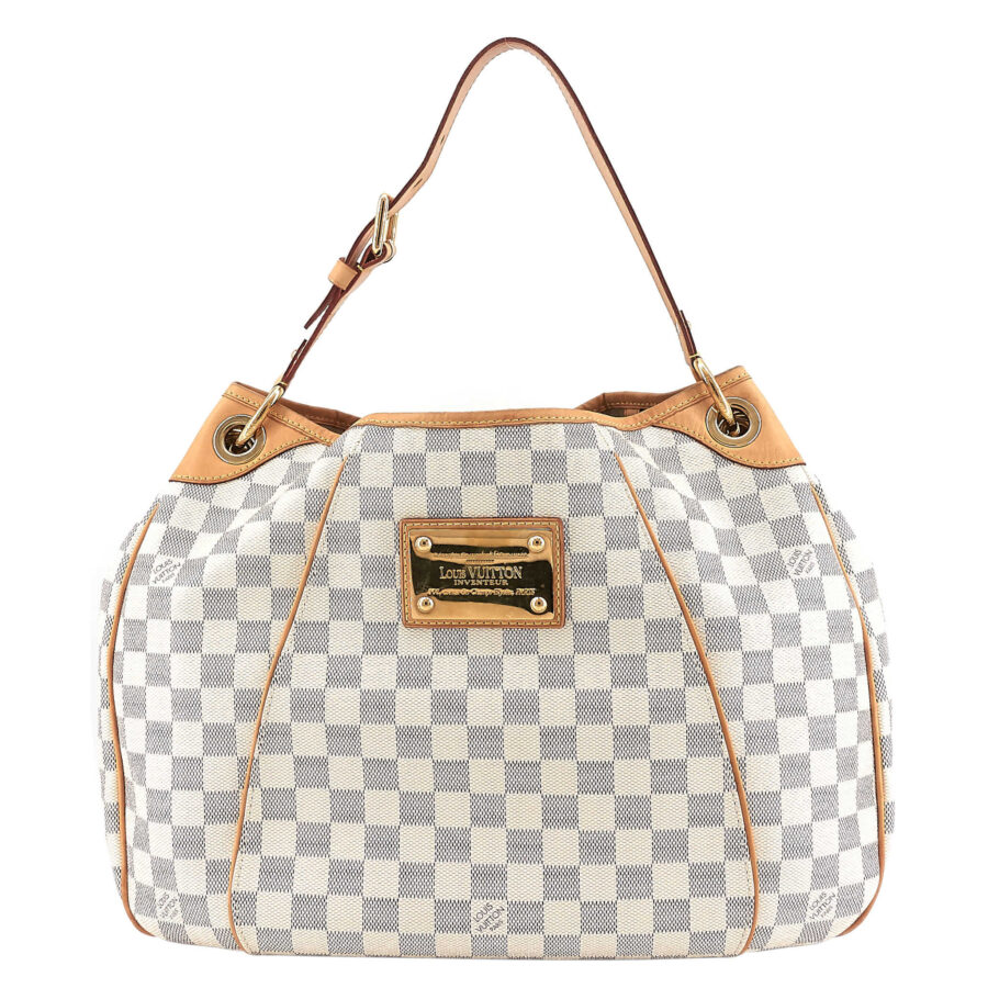 LOUIS VUITTON Galliera GM Damier Azur Canvas Bag | Studio Nafay