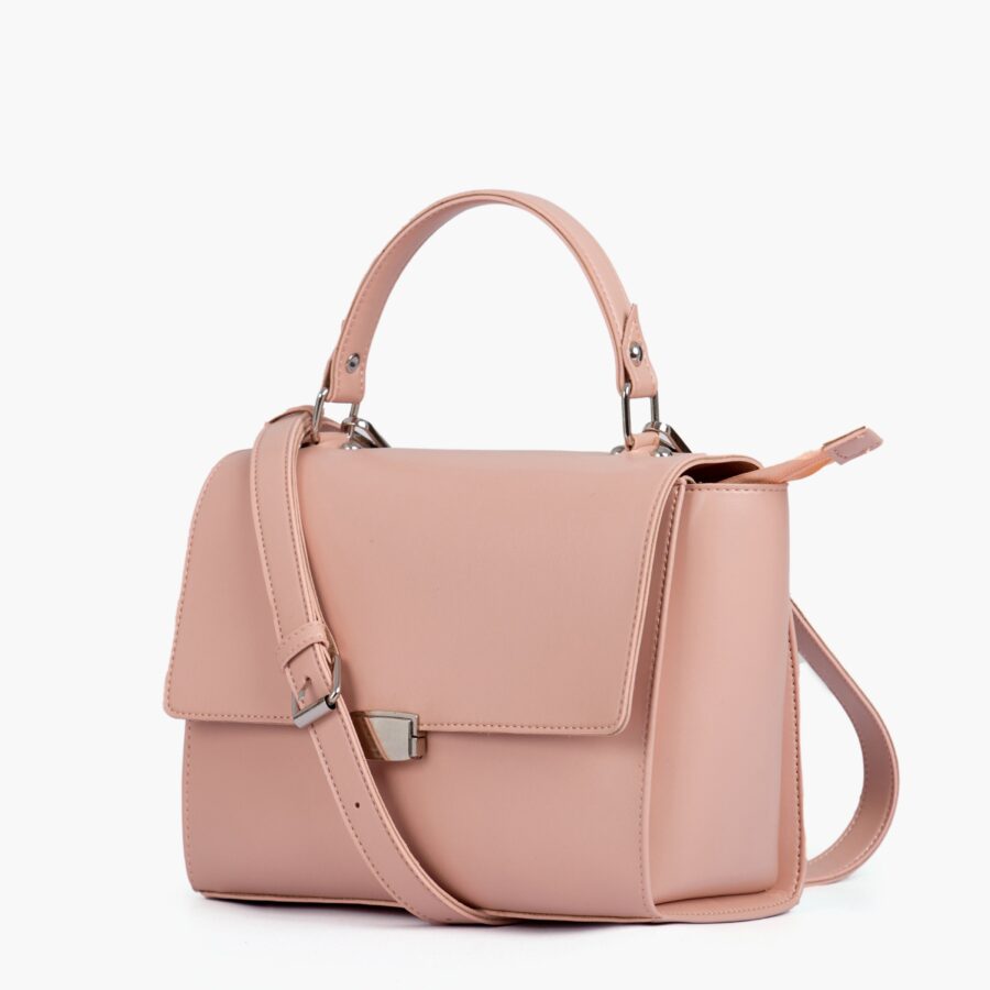 Peach mini messenger bag | Studio Nafay