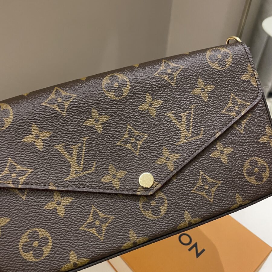 Louis Vuitton Felicie Pochette Classic Monogram Fuchsia | Studio Nafay
