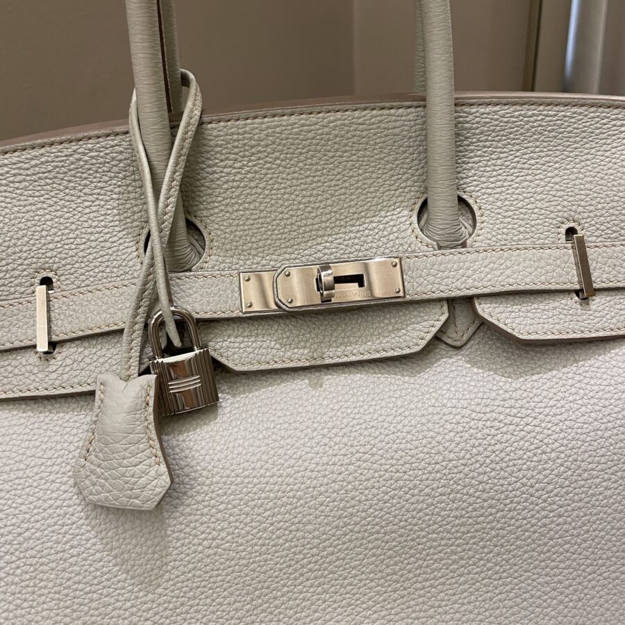 Hermes Birkin 35 Gris Perle Togo | Studio Nafay