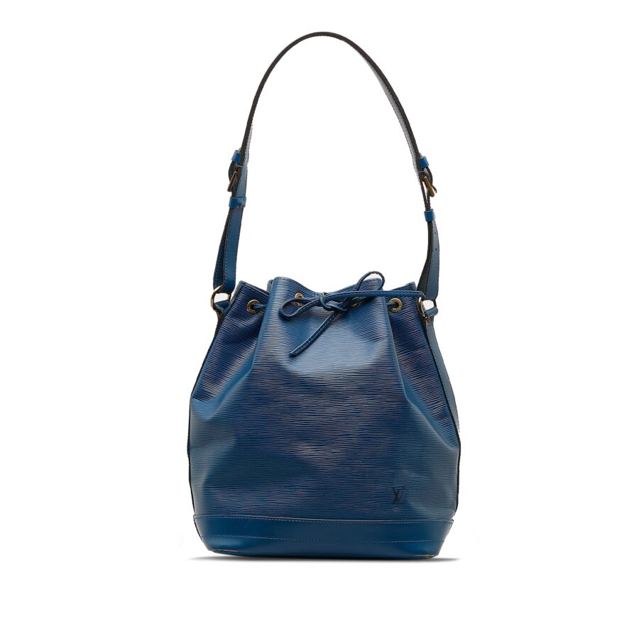 Blue Louis Vuitton Epi Noe GM Bucket Bag | Studio Nafay