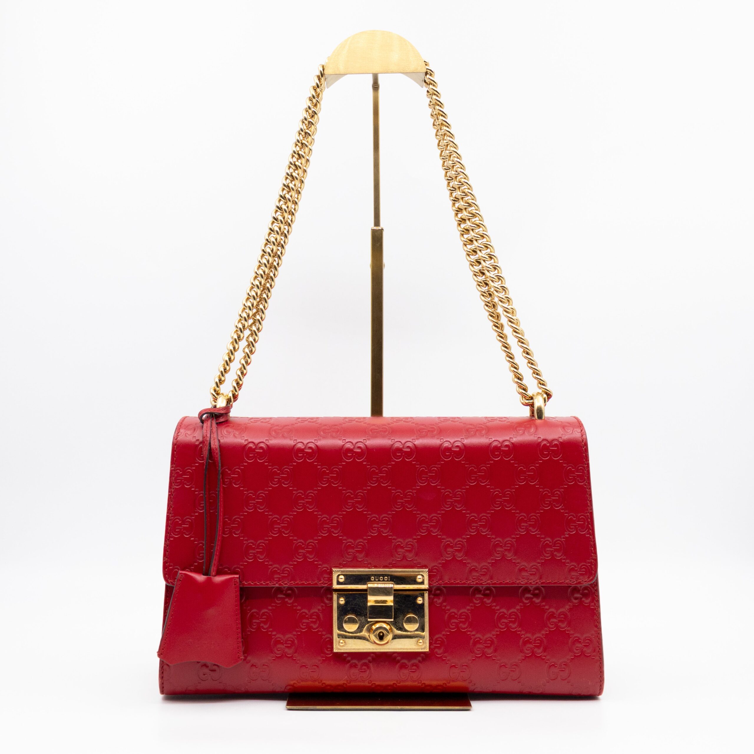 Gucci Chain Leather Crossbody