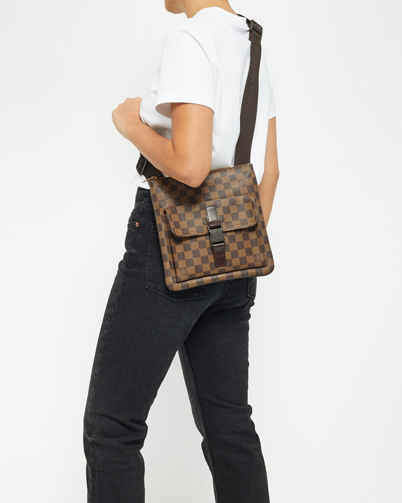 Louis Vuitton Damien Ebene Canvas Pochette Melville - Product Image 2