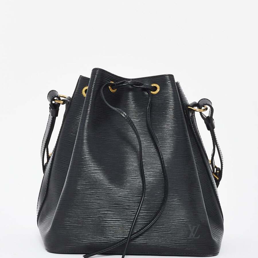 Louis Vuitton Black Epi Leather Noe Bucket Bag | Studio Nafay
