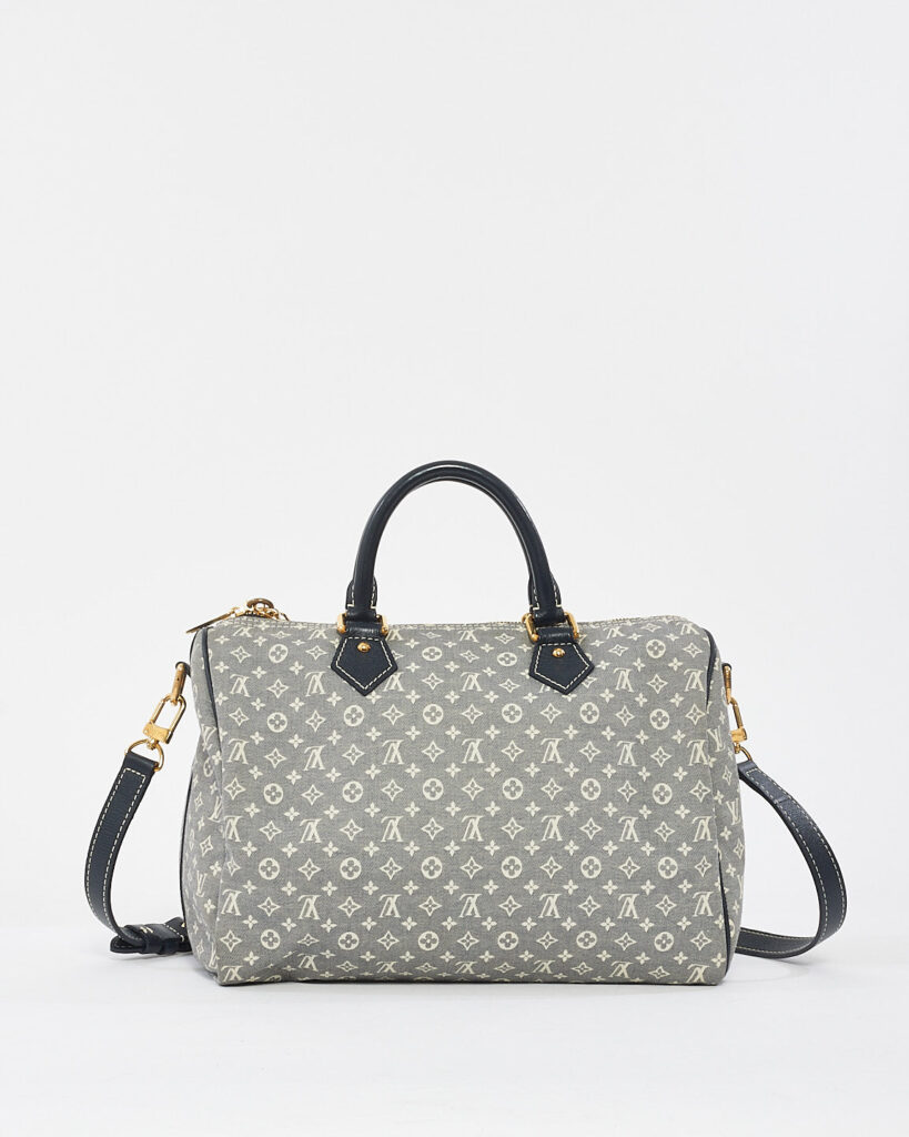Louis Vuitton Blue Monogram Min Lin Canvas Bandoulière 30 Bag | Studio Nafay