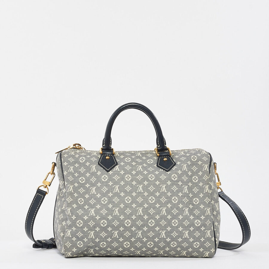 Louis Vuitton Blue Monogram Min Lin Canvas Bandoulière 30 Bag | Studio Nafay