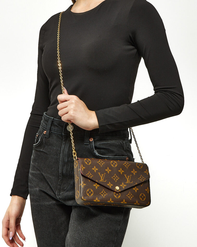 Louis Vuitton Monogram Canvas Pochette Felicie Chain Bag - Product Image 2