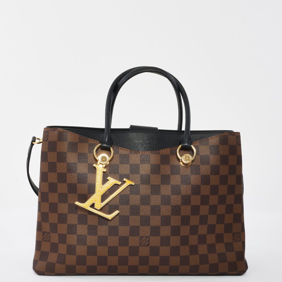 Louis Vuitton Damier Ebene Canvas Riverside Tote Bag | Studio Nafay
