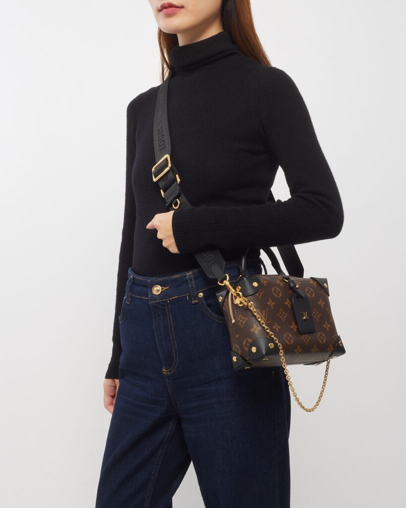 Louis Vuitton Monogram Canvas Petite Malle Souple Shoulder Bag - Product Image 2