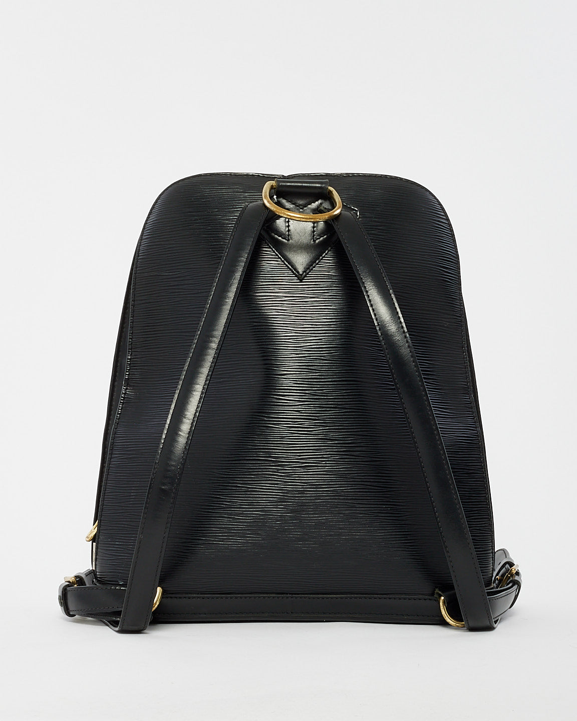 Louis Vuitton Black Epi Leather Gobelins Backpack