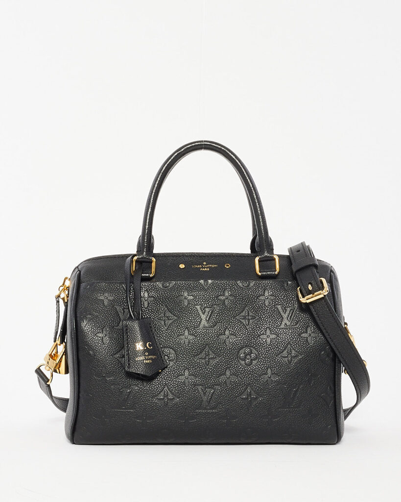 Louis Vuitton Black Monogram Empreinte Bandoulière | Studio Nafay