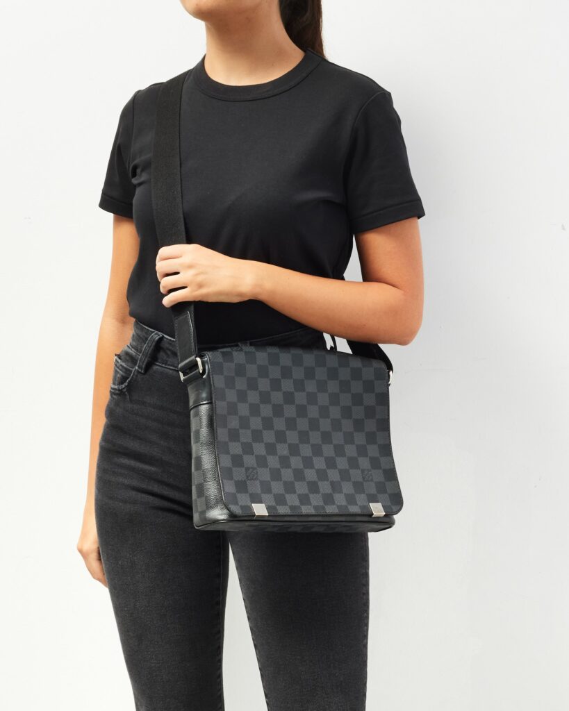 Louis Vuitton Damier Graphite District PM Crossbody Bag - Product Image 2