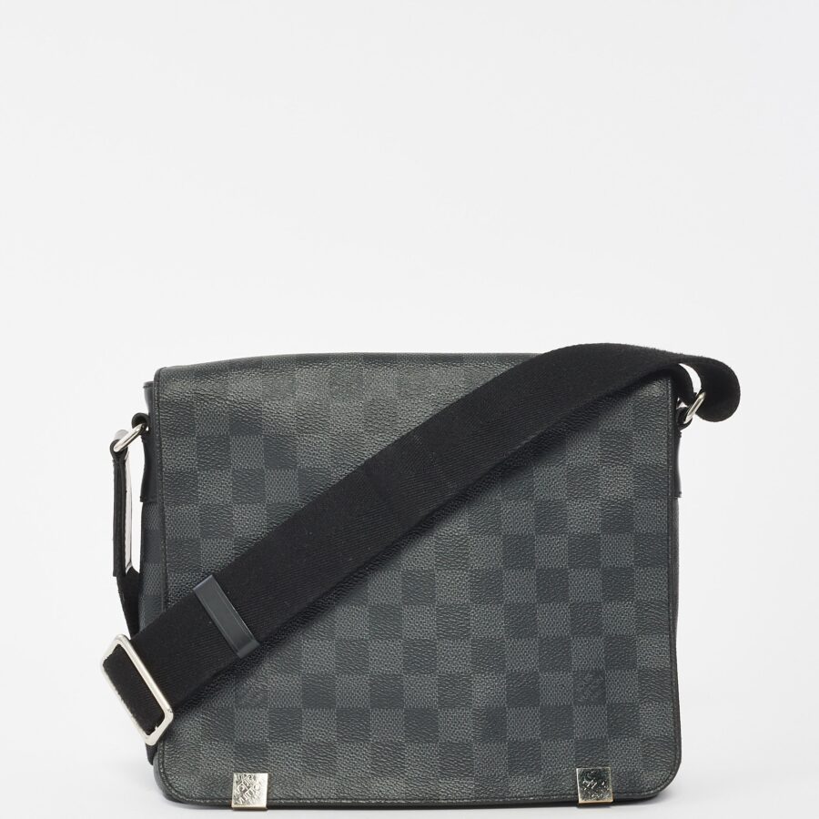 Louis Vuitton Damier Graphite District PM Crossbody Bag | Studio Nafay