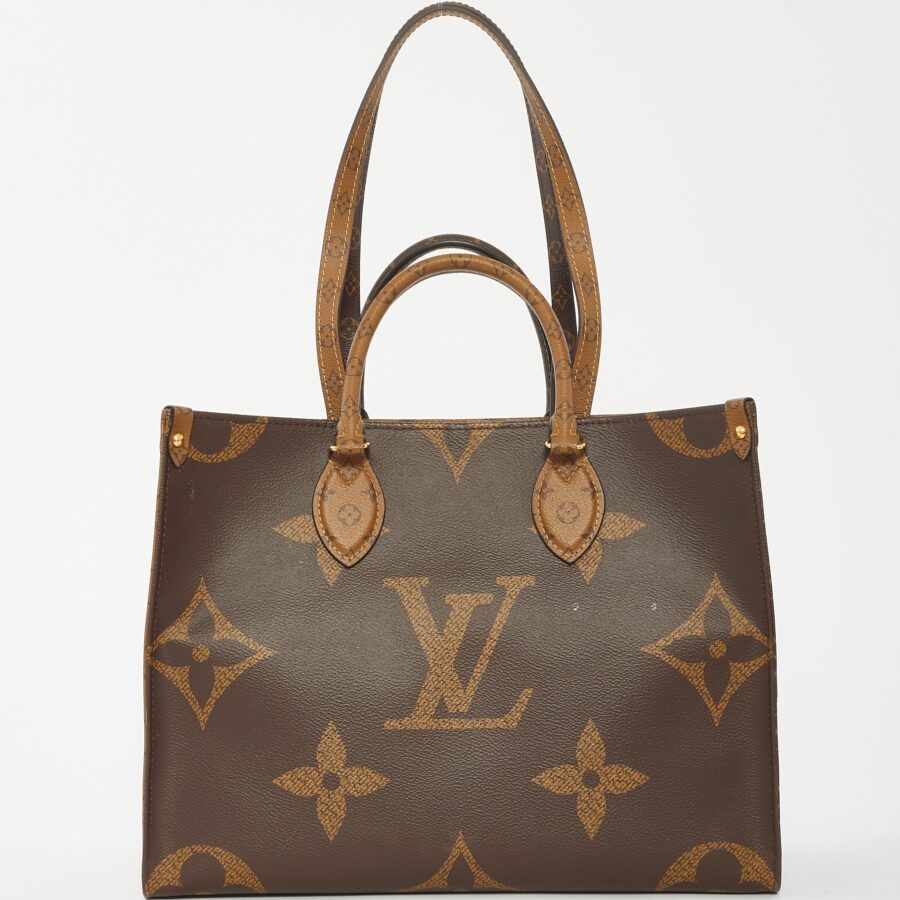 Louis Vuitton Giant Monogram Canvas OnTheGo MM Bag | Studio Nafay