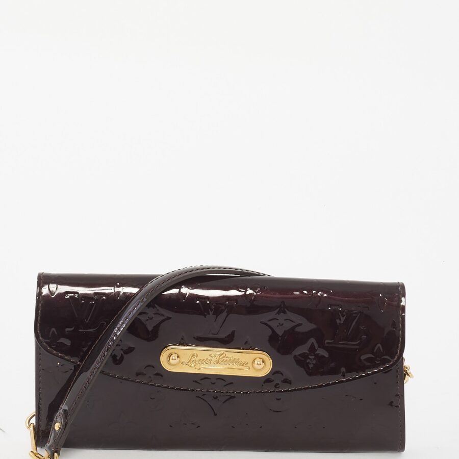 Louis Vuitton Amarant Patent Leather Shoulder Bag | Studio Nafay