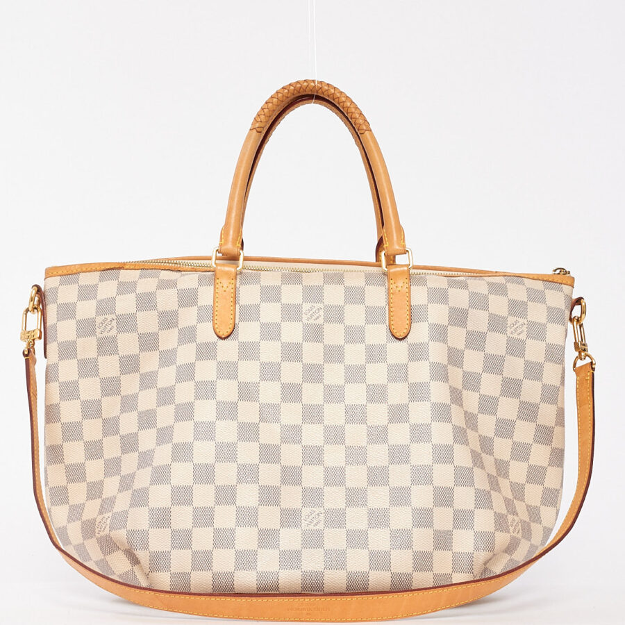 Louis Vuitton Damier Azur Rivera MM Tote with Strap | Studio Nafay