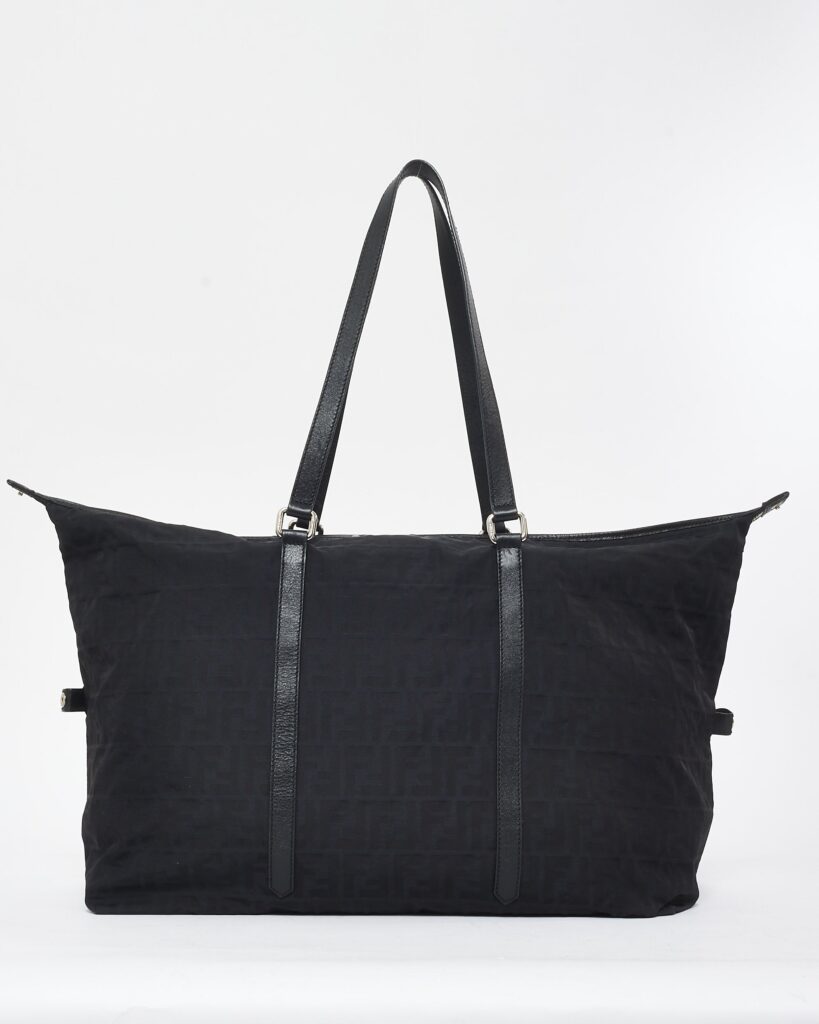 Fendi Black Zucca Canvas Large Tote Bag - Product Image 2
