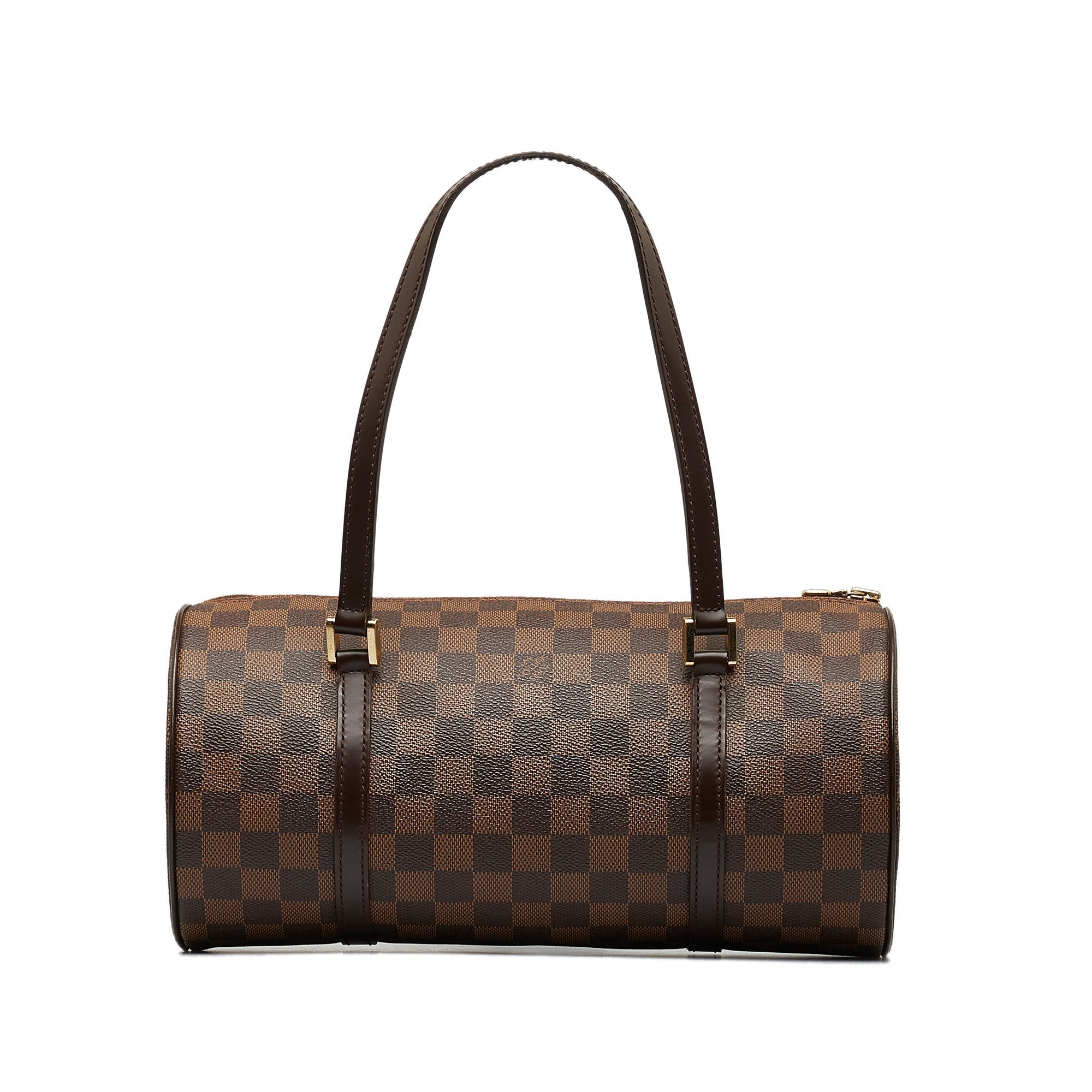 LOUIS VUITTON Damier Ebene Papillon 30 Shoulder Bag